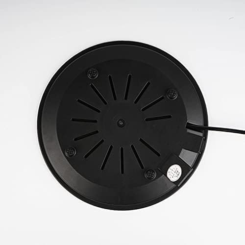 Elektrischer Tellerwärmer, 25 cm, mit 2 Temperaturkontrollen (65 °C/120 °C), rund, für Buffets, Part