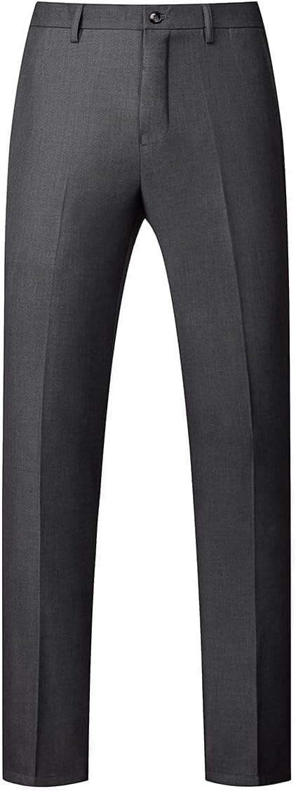 KUDORO Herren Anzüge 3-teilig Slim Fit Eine Knöpfe für Hochzeit Business Herrenanzug Sakko Weste Hos