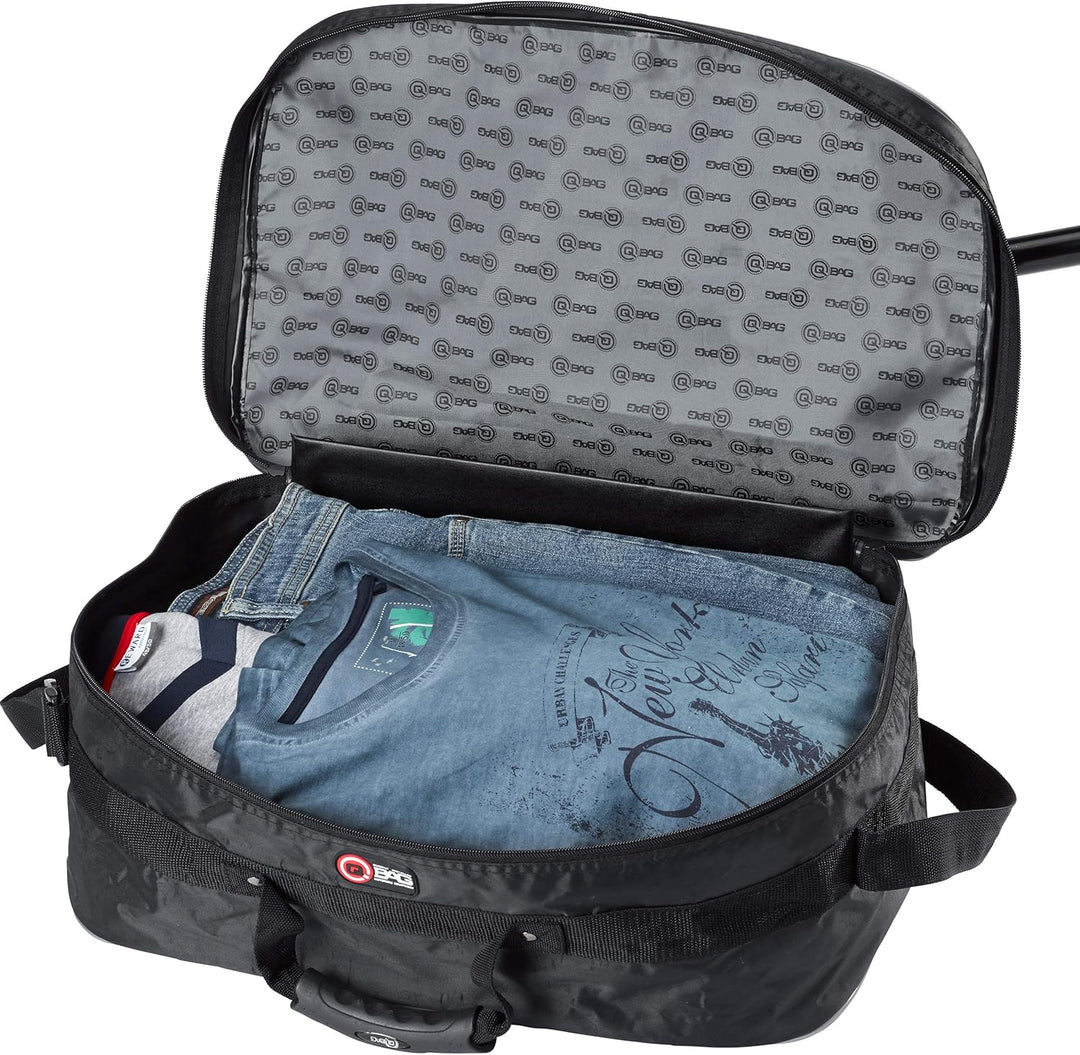 QBag Kofferinnentasche Universal - Stabil - 50x20x31cm - Mit Aussentasche