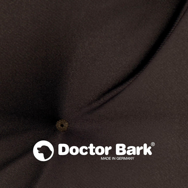 Doctor Bark Hundekissen - orthopädisches Hundebett, 95°C waschbar, hygienisch, robust & bequem (S -