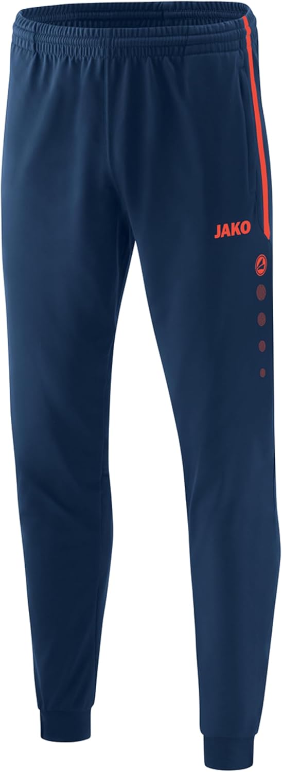 JAKO Herren Jacke Competition 2.0, royal/marine, XXL, 9318 L Navy/Flame, L Navy/Flame