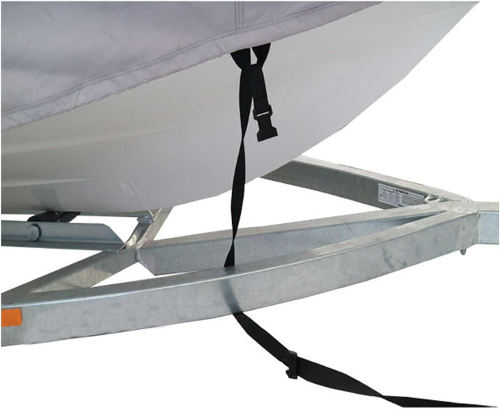 Oceansouth Aussenborder-Abdeckung für Schlauchboote mit starrem Rumpf (Länge 6 m – 6,3 m, Breite 2,3
