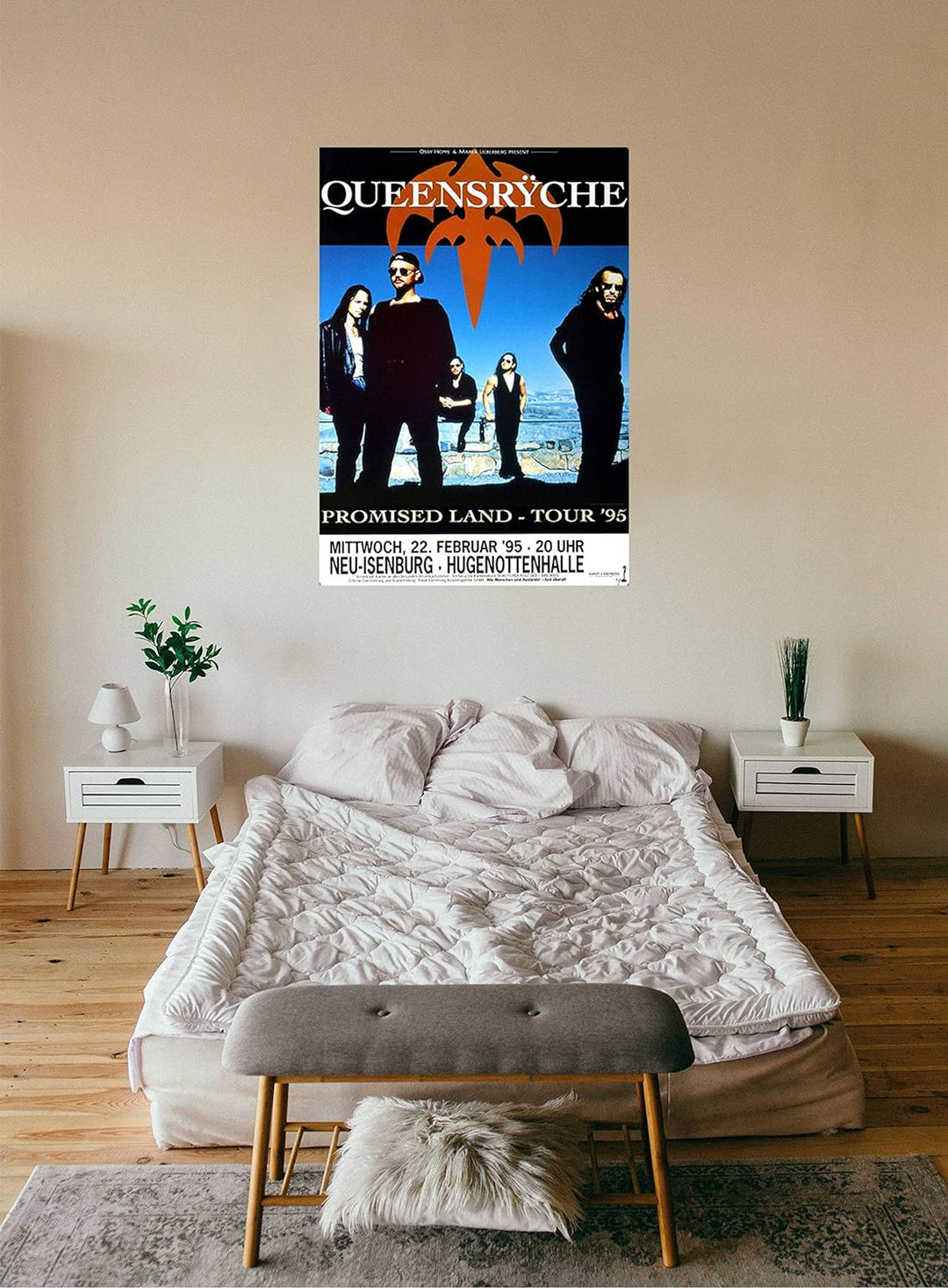 Queensryche - Promised Land, Neu-Isenburg & Frankfurt 1995 » Konzertplakat/Premium Poster | Live Kon