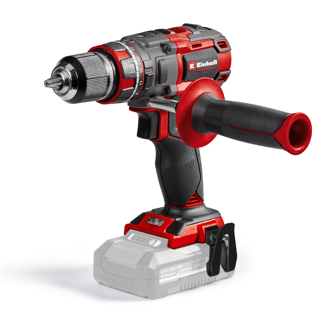 Einhell Professional Akku-Schlagbohrschrauber TP-CD 18/80 Li-i BL - Solo Power X-Change (18 V, Brush