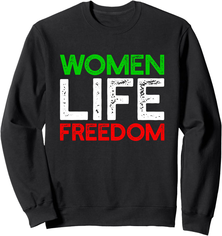Damen, Leben, Freiheit, Solidarität, Damenbewegung, Iran Meme Sweatshirt