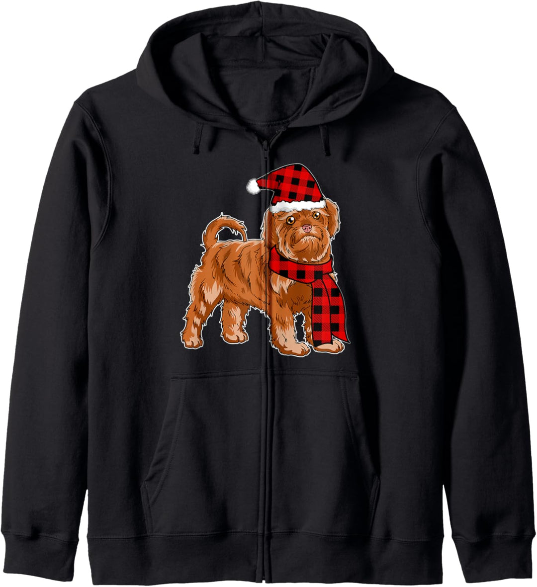 Lustiges Bolonka Weihnachten Bolonka Zwetna Hunde Kapuzenjacke