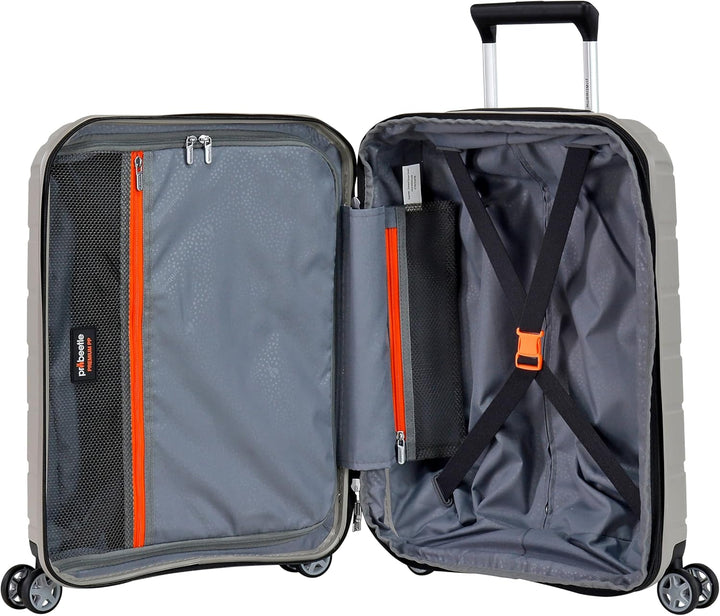 Probeetle by Eminent Koffer Voyager XXI Grau S (55cm - 42/47L) (Erweiterbar), Grau S (55cm - 42/47L)