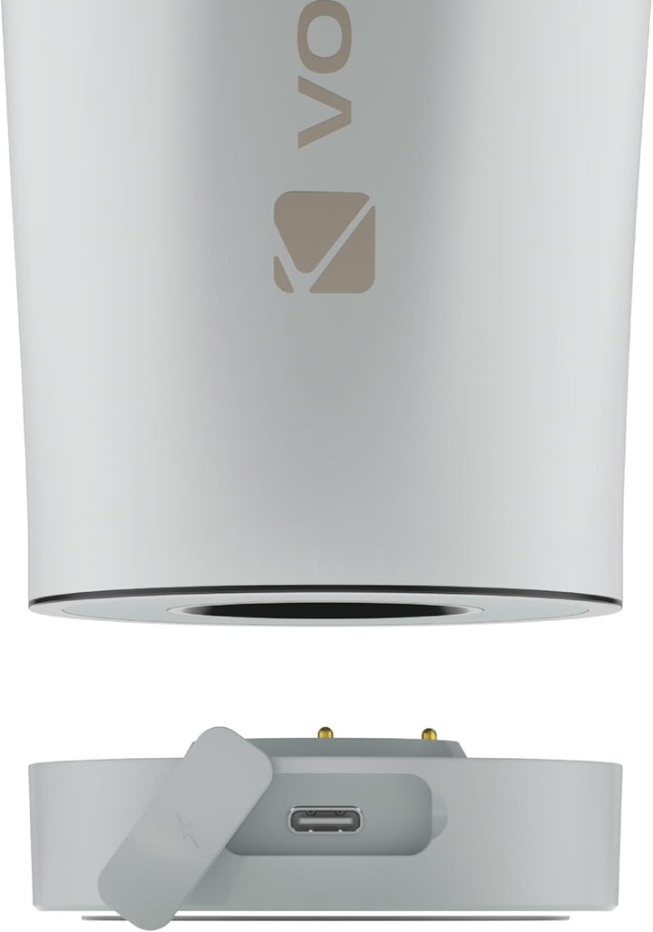 VOLTRX ChillMix Shaker Isoliertem Edelstahl - USB-C Aufladbarer Elektrischer Proteinshake-Mixer, Sha