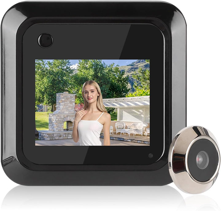 Digitaler Türspion, 2,4 Zoll Smart Türspion - TFT LCD Display, 0,3 Megapixel Kamera Fotoaufnahme, 95