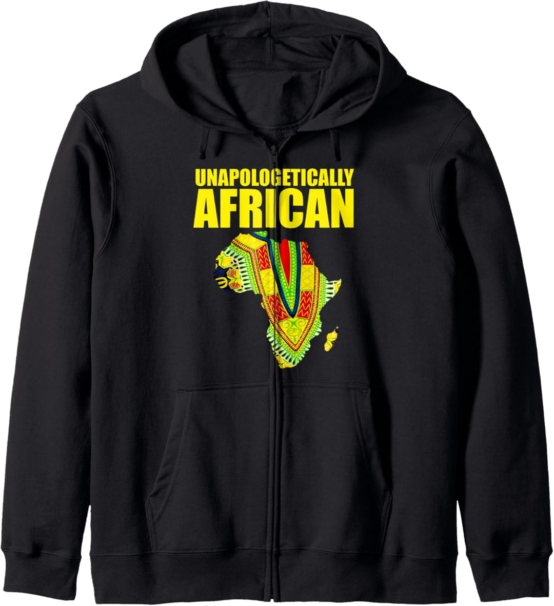 Afrikanisches Melanin-Afrika-Stolz-Geschenk Kapuzenjacke