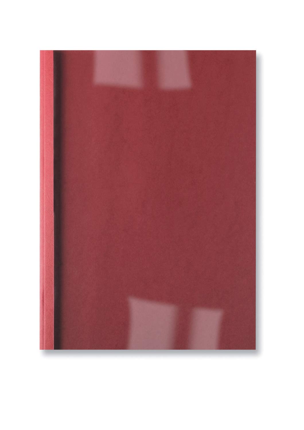 GBC LeatherGrain Thermo-Bindemappen, 100 Stück, A4, rot, 1.5mm rot 1.5 mm, rot 1.5 mm