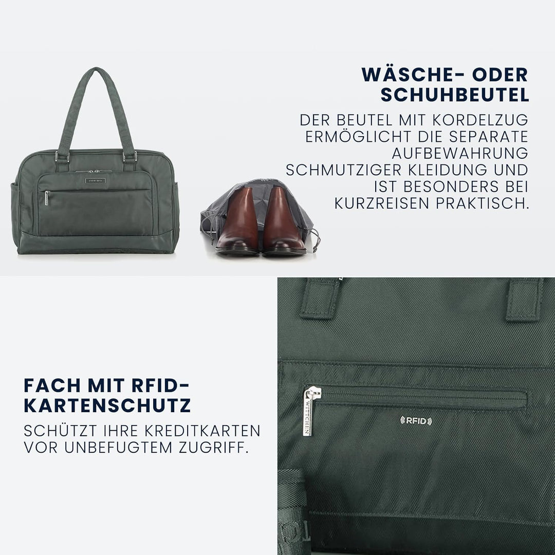 Reisetasche mit einem Fach für Netbook