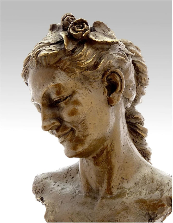 Kunst &amp; Ambiente - Bacchante with Lowered Eyes (1872) - Jean-Baptiste Carpeaux - Skulptur - Plastik