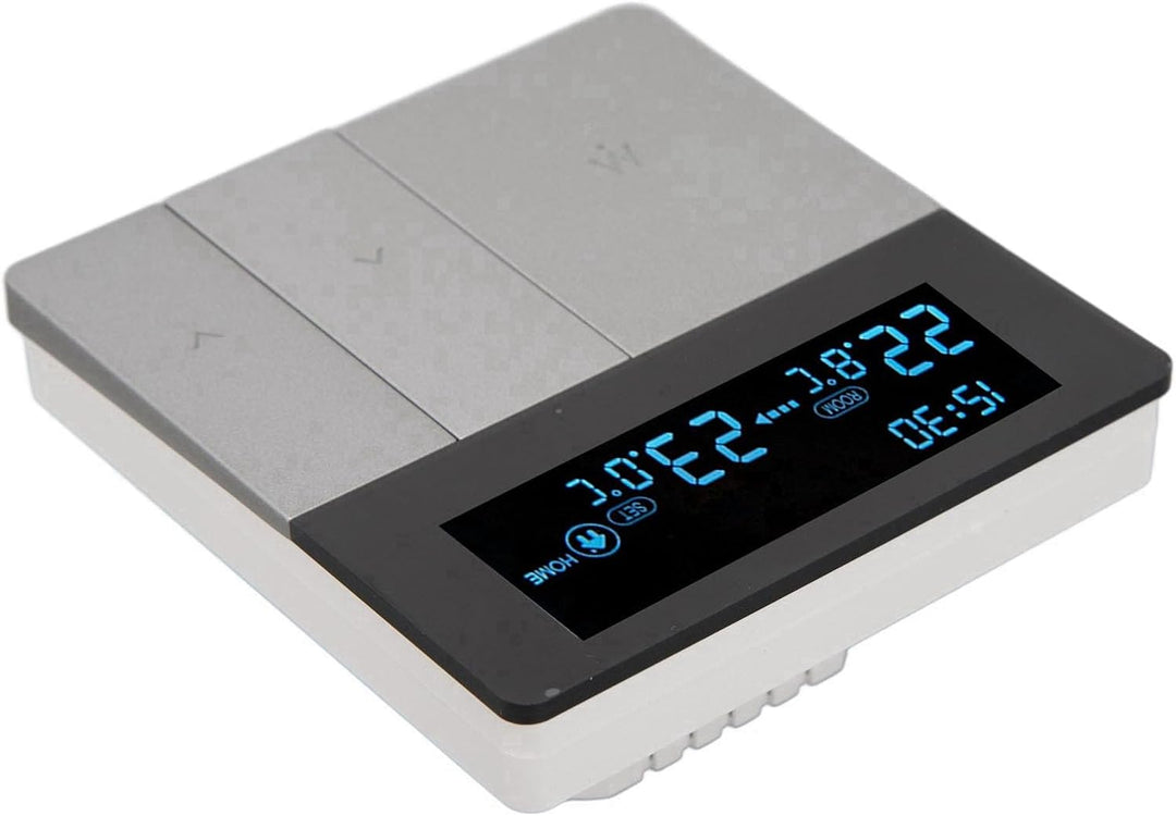Thermostat für Fussbodenheizung, digitales Thermostat zur Wandmontage, mit digitalem LCD-Display, fü