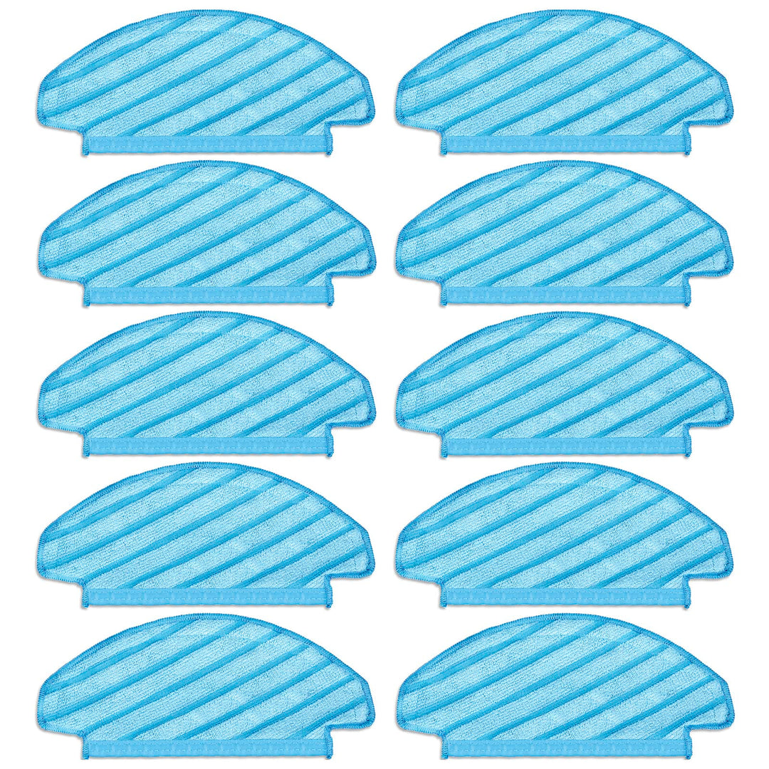 CHAIN PEAK Waschbare, wiederverwendbare Wischpads für ECOVACS DEEBOT OZMO T8/ T8+/ T8 AIVI/ T9/ T9 M