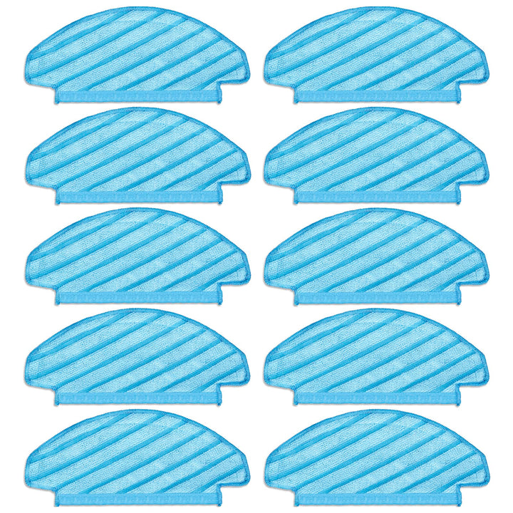 CHAIN PEAK Waschbare, wiederverwendbare Wischpads für ECOVACS DEEBOT OZMO T8/ T8+/ T8 AIVI/ T9/ T9 M