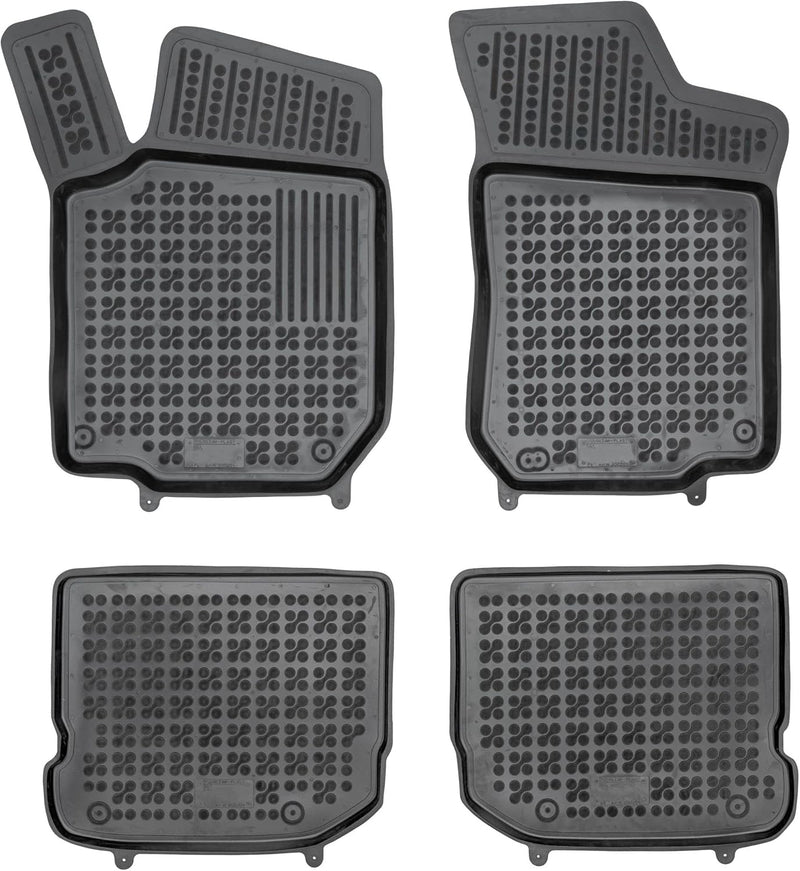 SMK Auto fussmatten gummimatten passt für SEAT Leon I MK1 1999-2005 fussmatten Auto für alle Jahresz