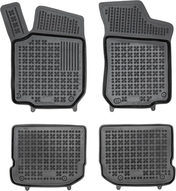 SMK Auto fussmatten gummimatten passt für SEAT Leon I MK1 1999-2005 fussmatten Auto für alle Jahresz