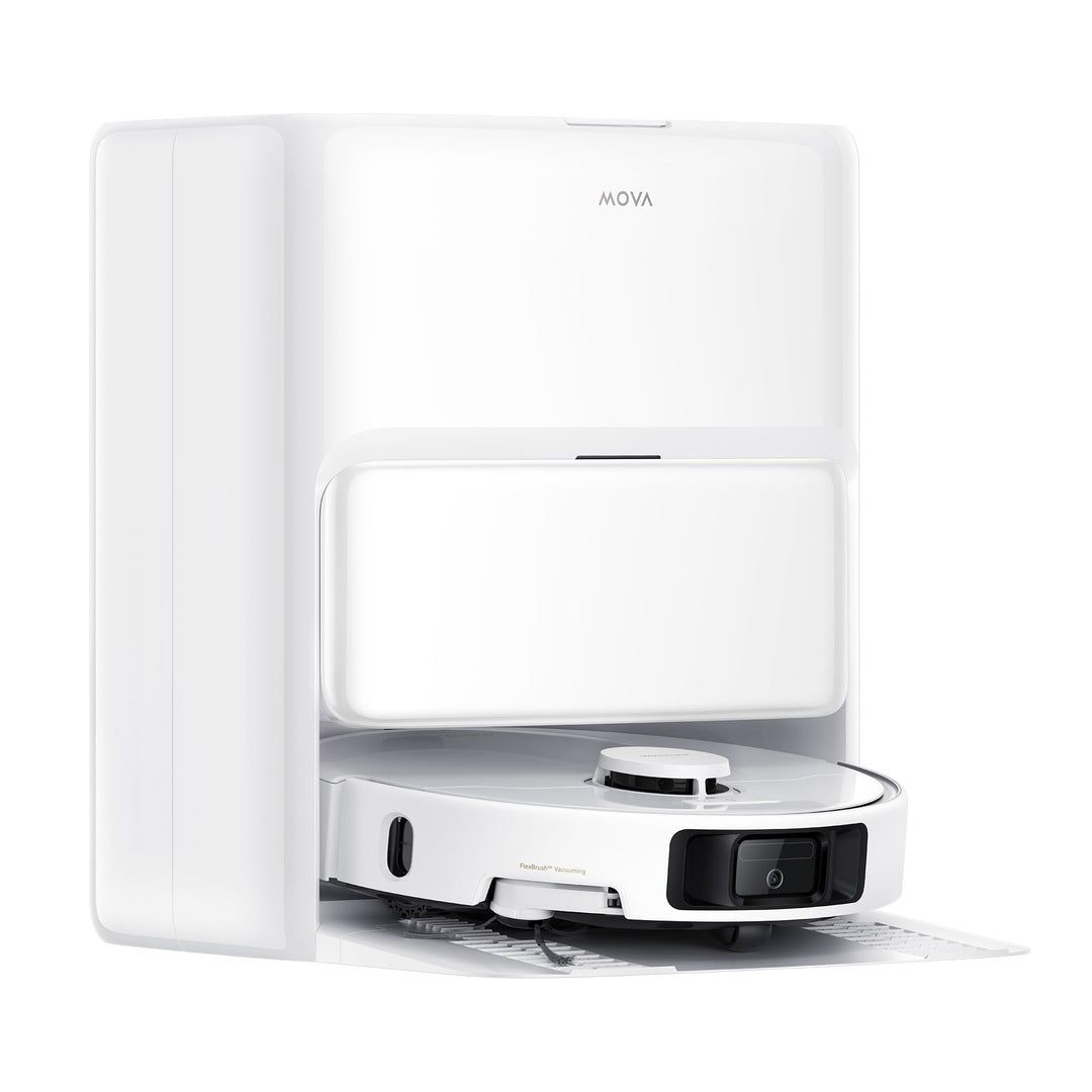 Mova P50 Ultra Saugroboter mit flexiblem Wischmopp, 19.000 Pa Saugkraft, Ecken- und Kantenreinigung,