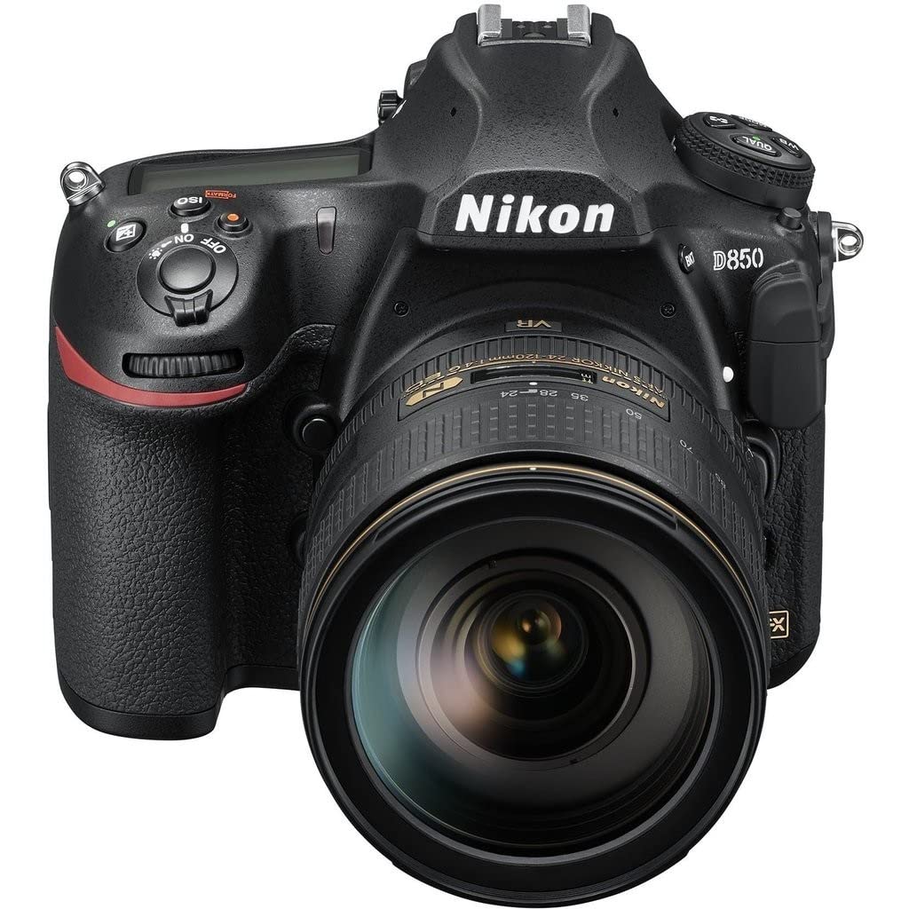 Nikon D850 Vollformat Digital SLR Kamera mit AF-S 24-120mm 1:4G ED VR (45,4 MP, 4K UHD Video incl. Z