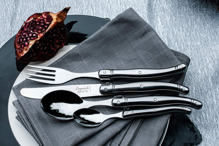 Laguiole Style de Vie Tafelbestek Couvert 24-delig RVS