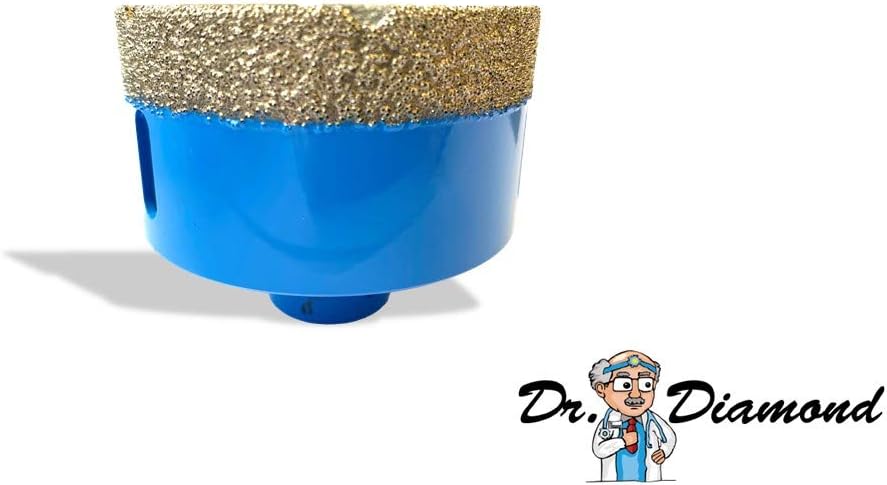 Dr. Diamond | Diamant Fliesenbohrer Blue Diamond für Fliesen & Feinsteinzeug Lochsäge für Winkelschl
