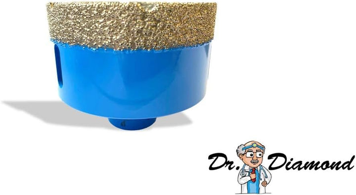 Dr. Diamond | Diamant Fliesenbohrer Blue Diamond für Fliesen & Feinsteinzeug Lochsäge für Winkelschl