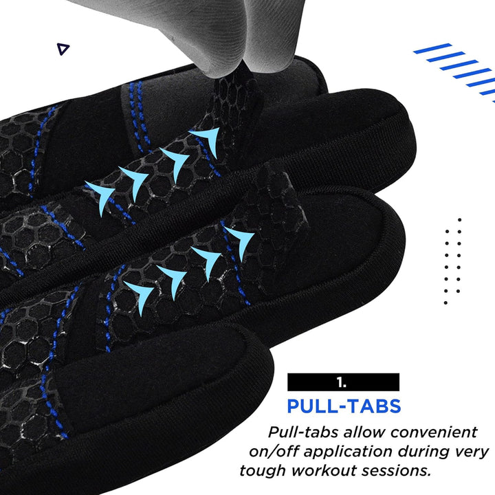 RDX Fitness Handschuhe Vollfinger Damen Herren, Gewichtheben Touchscreen Trainingshandschuhe, Bodybu