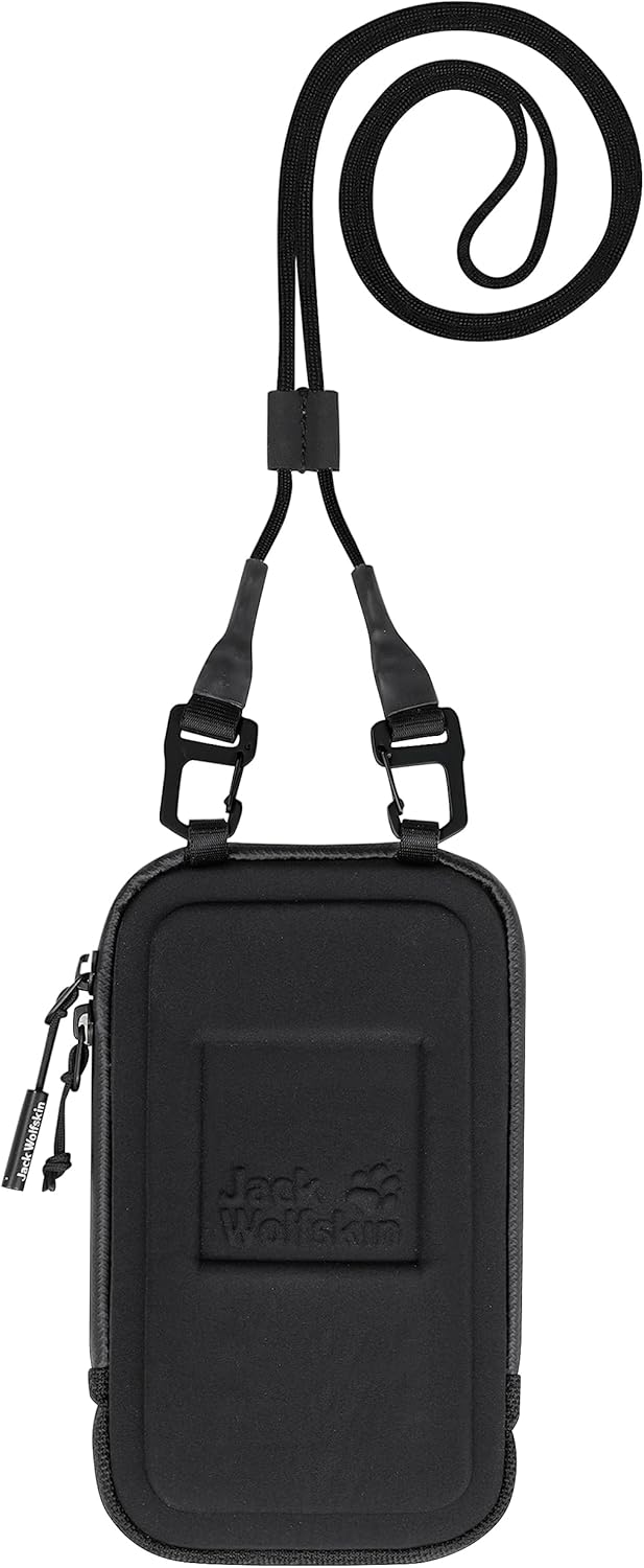 JACK WOLFSKIN Frankfurt Phone Pouch Ultra Black Einheitsgrösse, Einheitsgrösse