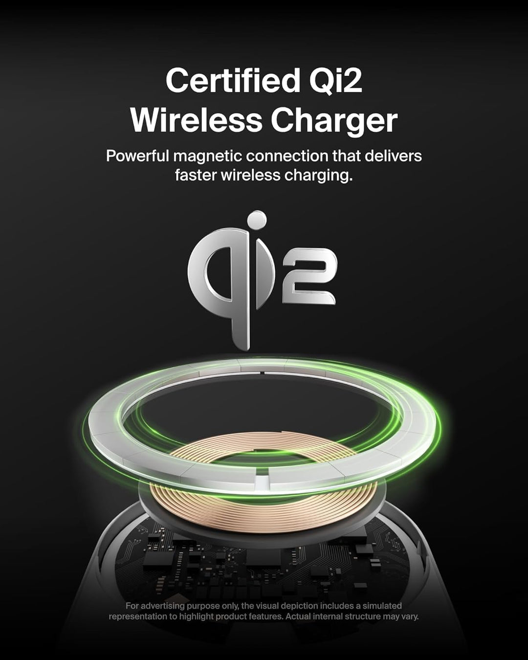 Belkin BoostCharge Pro magnetisches kabelloses Kfz-Ladegerät mit Qi2 (15 W), MagSafe-kompatibles Aut
