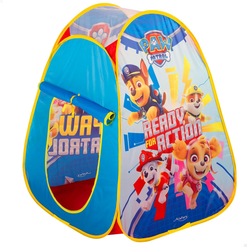 John 71044 - Pop Up Spielzelt Paw Patrol - ca. 75 x 75 x 90 cm - Schneller und einfacher Auf- & Abba