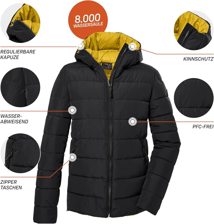G.I.G.A. DX Herren Gw 10 Mn Qltd Jckt Steppjacke mit Kapuze/Funktionsjacke ist wasserabweisend XXL m