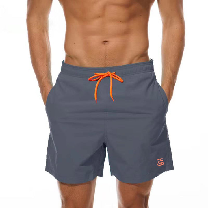 JustSun Badehose Herren Schnelltrocknend Boardshorts mit Mesh-Futter und Verstellbarem Tunnelzug M G