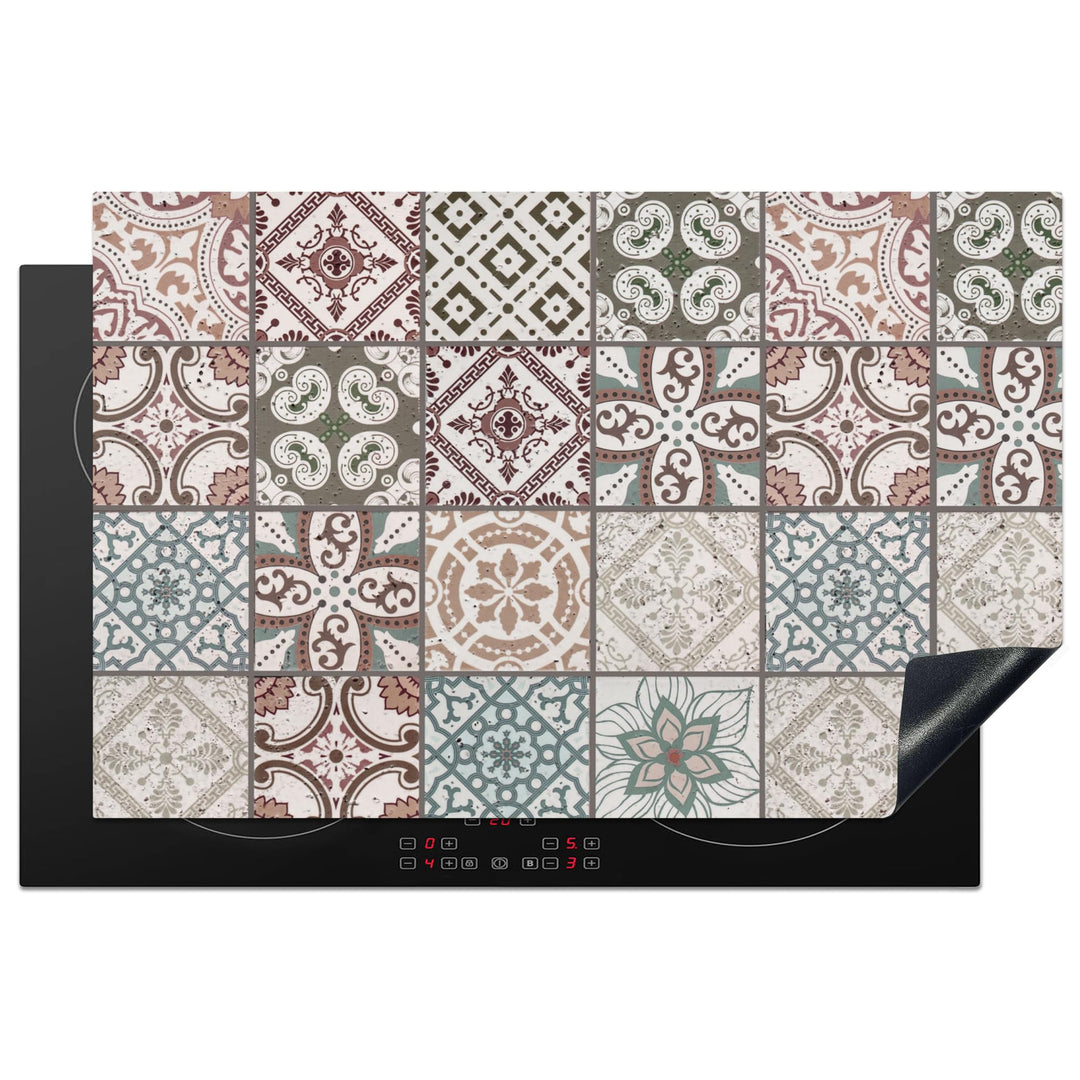 KitchenYeah© Herdabdeckplatte Einteilig Ceranfeld Abdeckplatte für | 81x52 cm - Induktionsschutz Cer