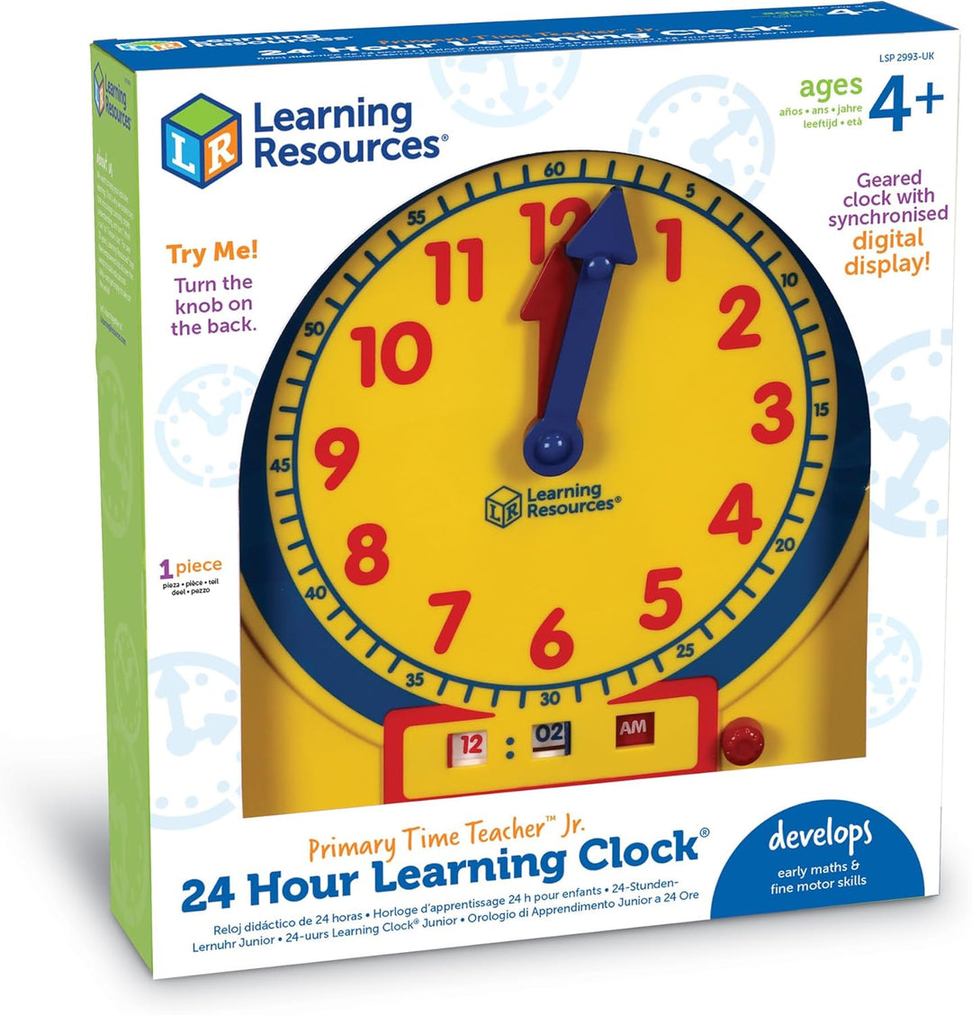 Learning Resources Primary Time Teacher 24-Stunden-Uhr