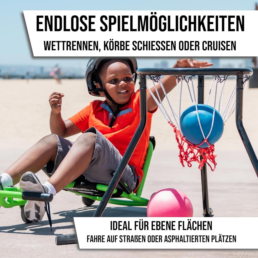 EzyRoller Classic Kinderfahrzeug Dreirad Sitz Spielzeug, Farbe: blau, Blau