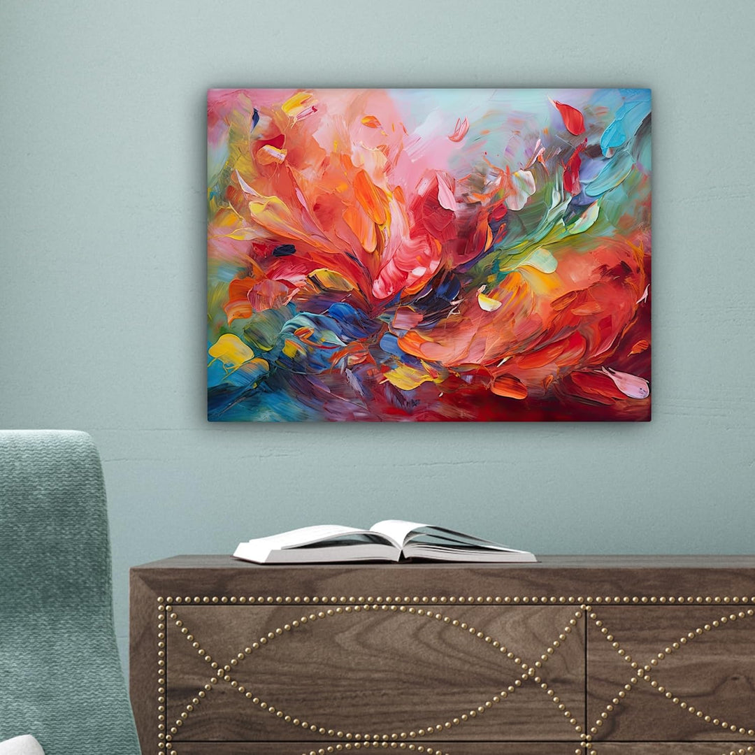 MuchoWow© Wandbilder 40x30 cm Schlafzimmer Home Deko Wohnung Bild Wohnzimmer Fotoleinwand Wand Bilde