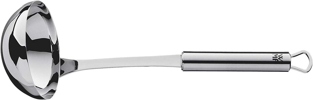 WMF Profi Plus Knoblauchpresse 17,5 cm, Cromargan Edelstahl teilmattiert, spülmaschinengeeignet & Pr