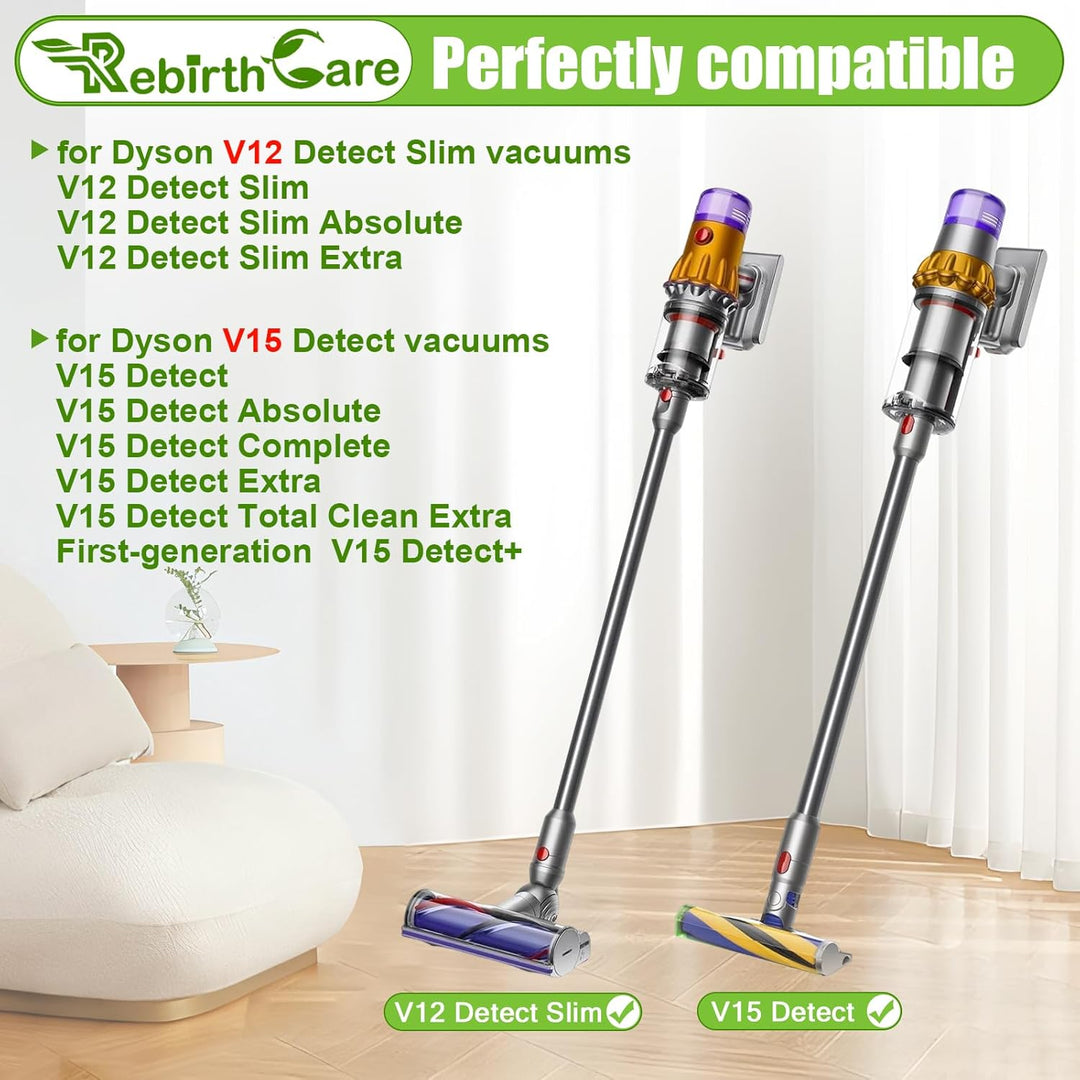 V12 Bürstenwalze für Dyson V15 Detect/V12 Slim/V12 Detect Slim/V10 Digital Slim/V8 Slim, Slim Fluffy