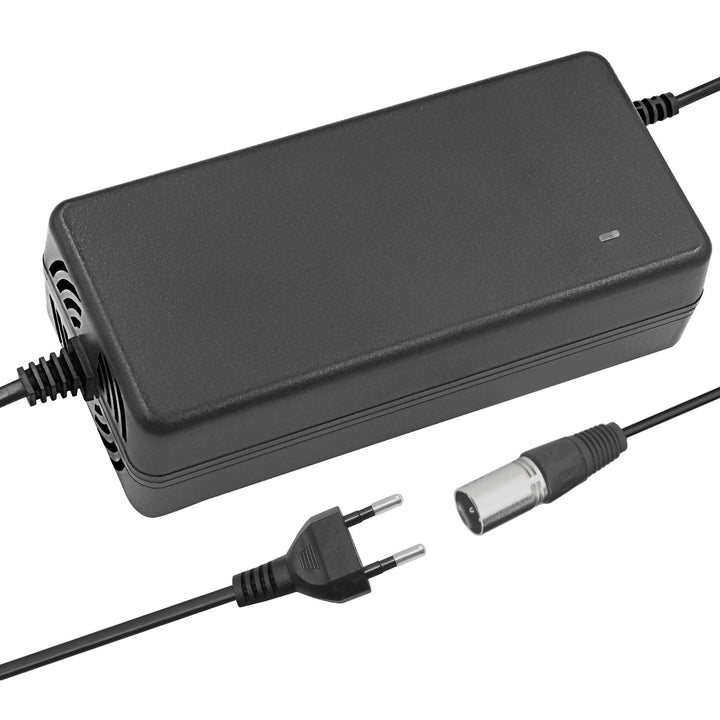54.6V 2A Li-Ion Ladegerät mit DC Kopf, 3 Pin XLR, 3P GX16, 3P GX12, 3P Plug Netzadapter B-XLR, B-XLR
