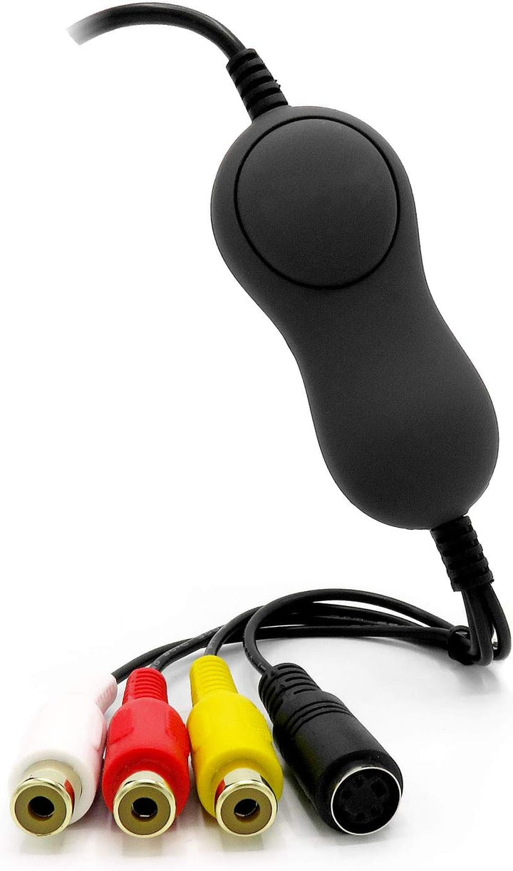 TechSide Analog Digital VHS Converter Version Mac/PC 2023 Golden Contacts kompatibel Monterey Big Su