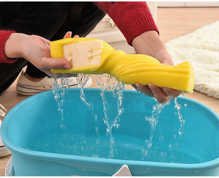 Ersatz für Schwamm Wischmop,3-Stück,Absorbierende Mop Pads Nachfüllungen,PVA Köpfe für Bodenwischer,