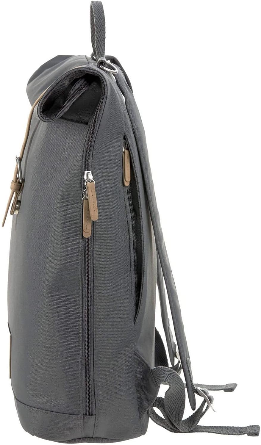 LÄSSIG Wickeltasche, Wickelunterlage, Kinderwagenbefestigung, Flaschenhalter nachhaltig produziert/G