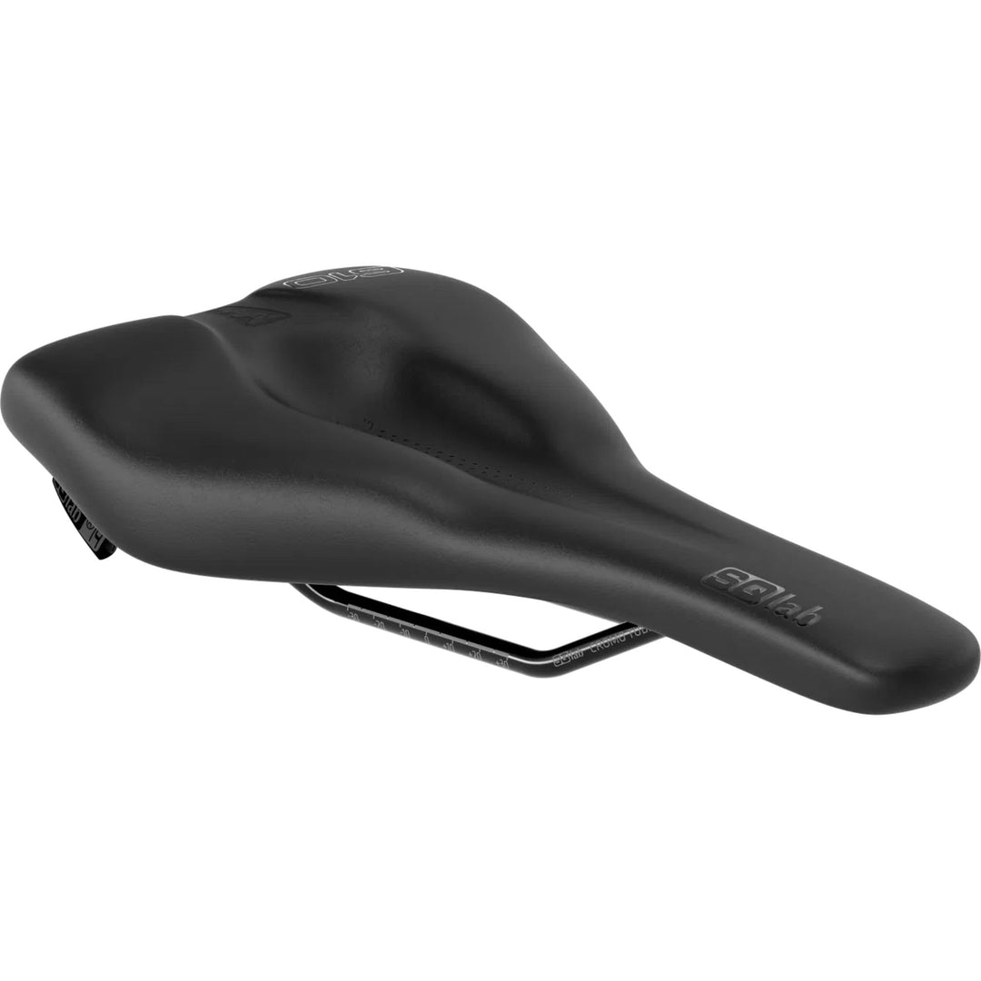 SQlab Unisex – Erwachsene 610 Ergolux Active 2.1 Trekking MTB Tour &amp; Travel Fahrradsattel, Schwarz,