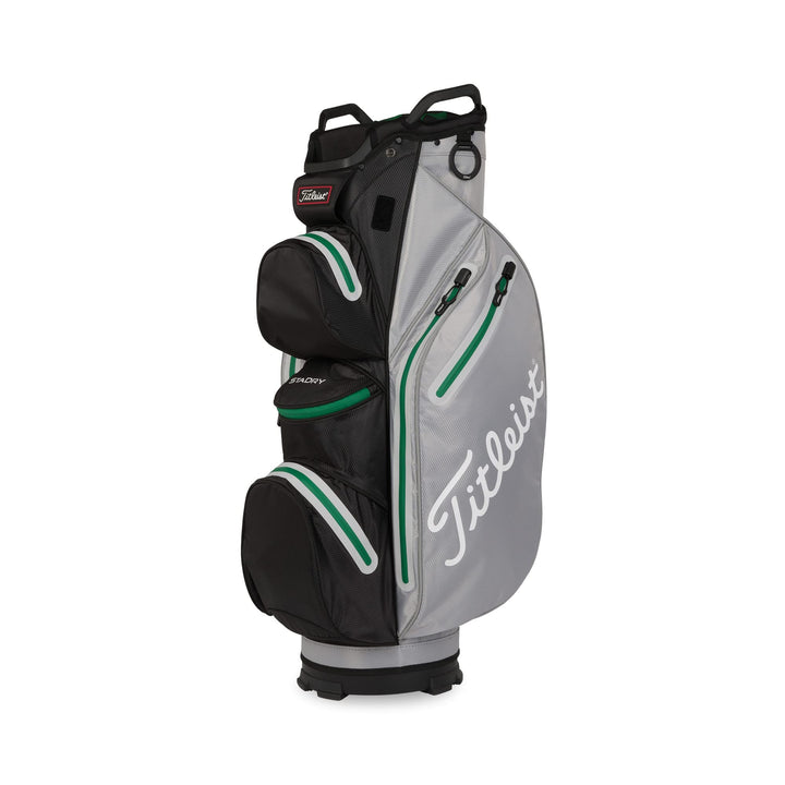 Titleist Cart 14 StaDry Golftasche Grau/Schwarz/Grün, Grau/Schwarz/Grün