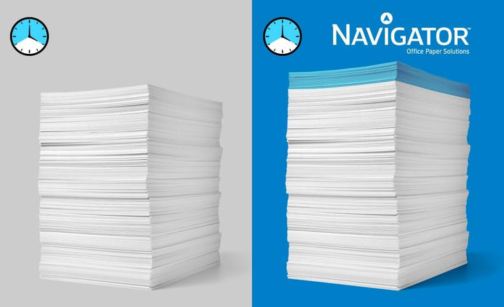 Navigator Universal Kopierpapier 80g/m² A4, weiss, Karton zu 2.500 Blatt (5x500 Blatt) Single, Singl