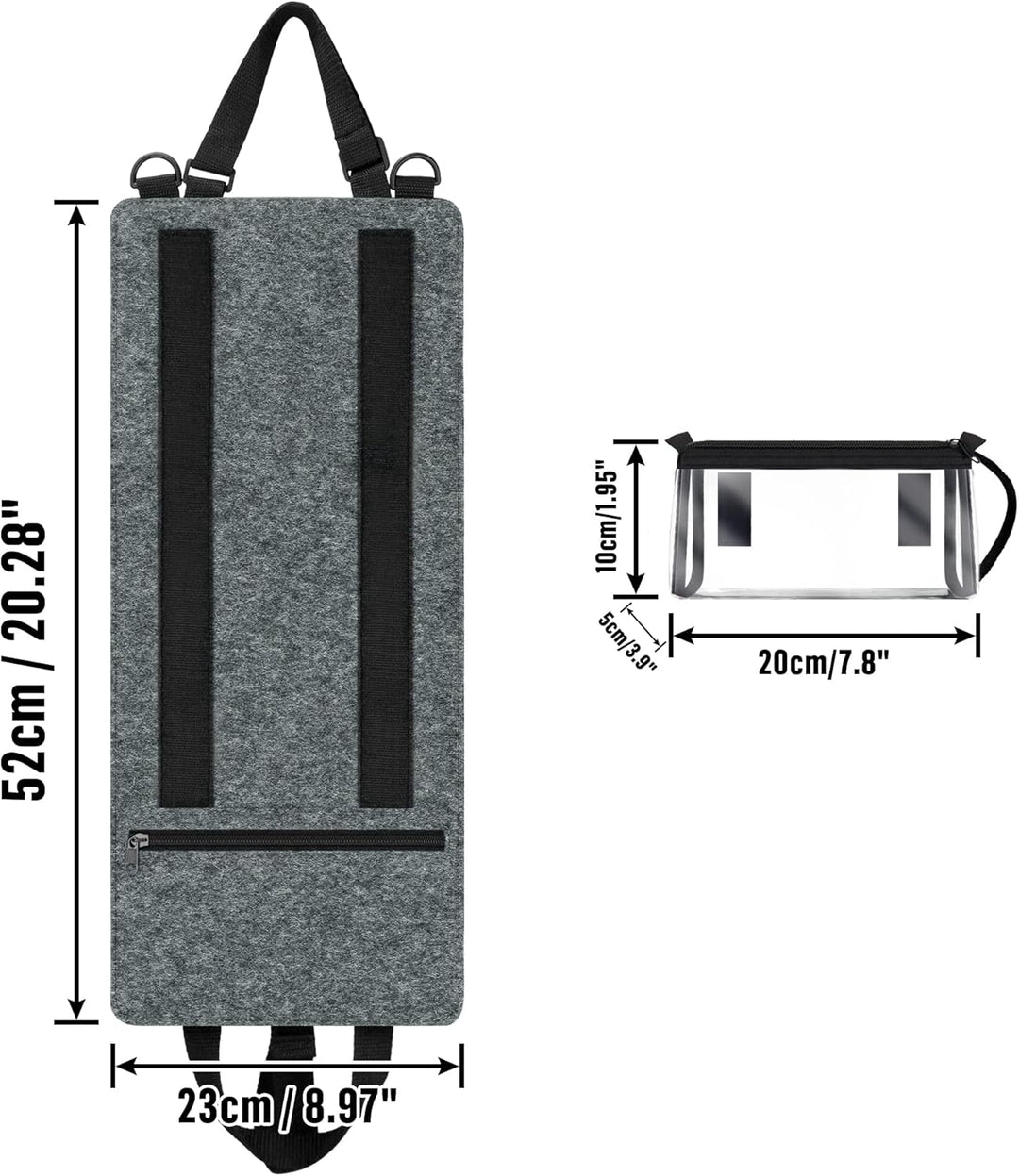 Annmore Regal für Tonies Hörfiguren Display, mit 4 Transporttasche für 20 Toniebox Figuren, Organize