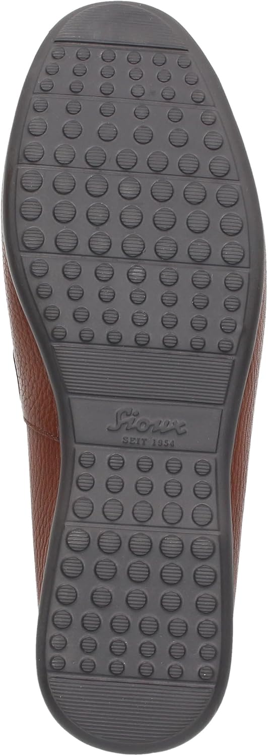 Sioux Herren Slipper Gilles-H 39.5 EU Weit Cognac, 39.5 EU Weit Cognac