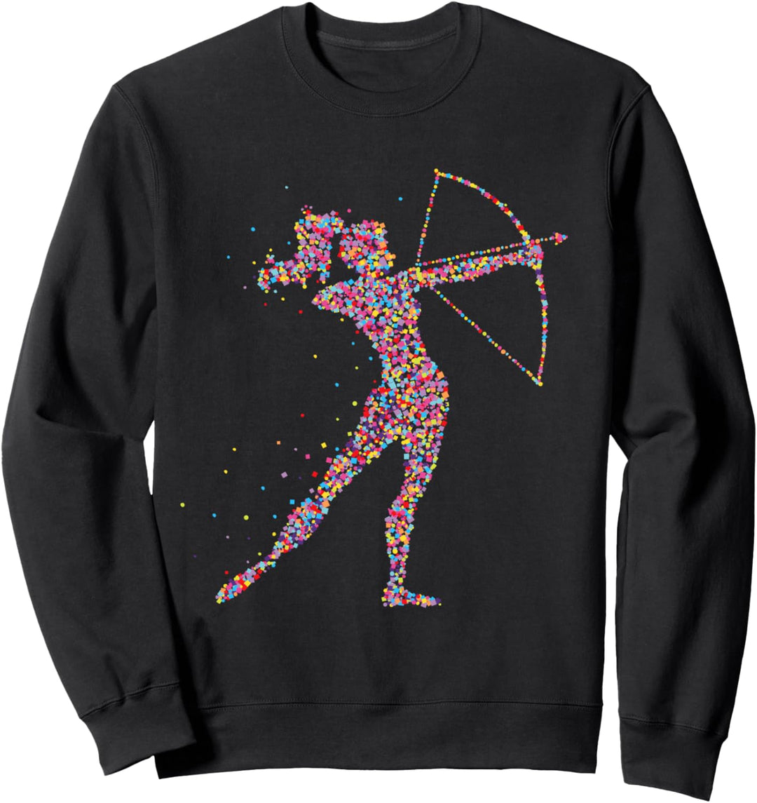 Bogenschiessen Bogenschütze Bogensport Geschenk Sweatshirt