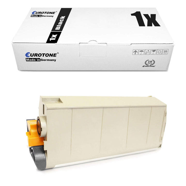 1x Müller Printware Toner für Oki C 710 711 CDTN DM DN N DTN ersetzt 43866108 Schwarz Black 1x Black